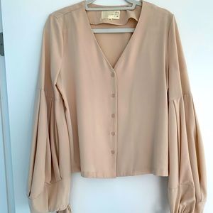 Shopbop J.O.A puff sleeve top